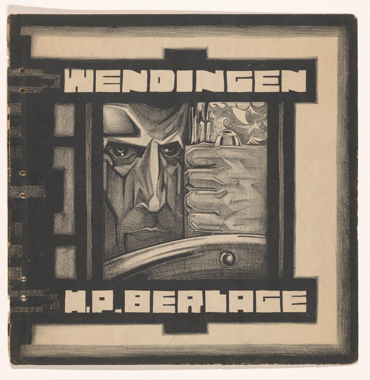 Copertina anteriore Wendingen 1920 da Jac Jongert