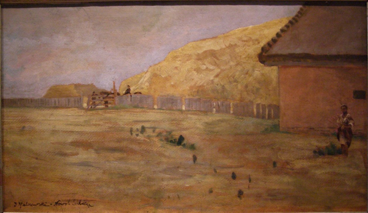 Paesaggio da Nowo-Sielica da Jacek Malczewski