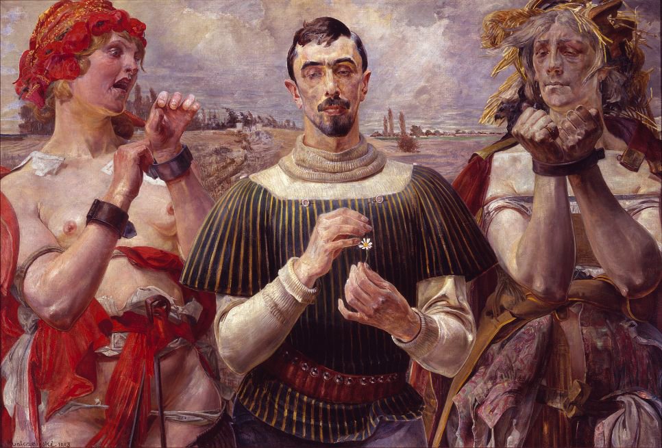 Amleto polacco - Ritratto di Aleksander Wielopolski da Jacek Malczewski