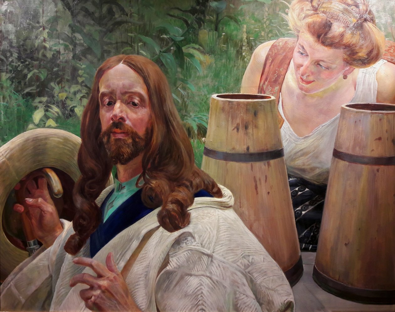 Cristo e la samaritana da Jacek Malczewski