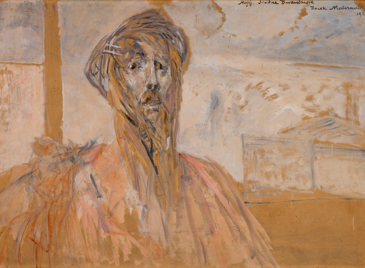 Autoritratto, schizzo da Jacek Malczewski