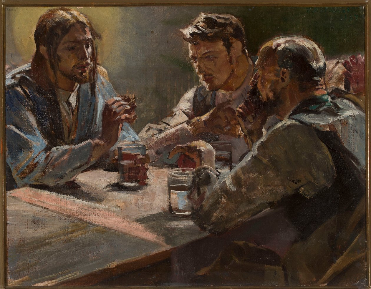 Cristo a Emmaus da Jacek Malczewski