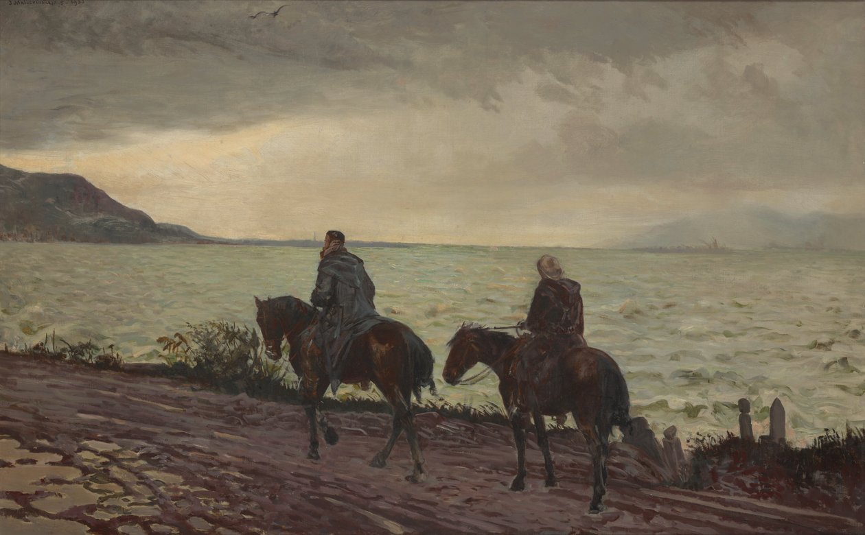 Don Chisciotte e Sancho Panza da Jacek Malczewski