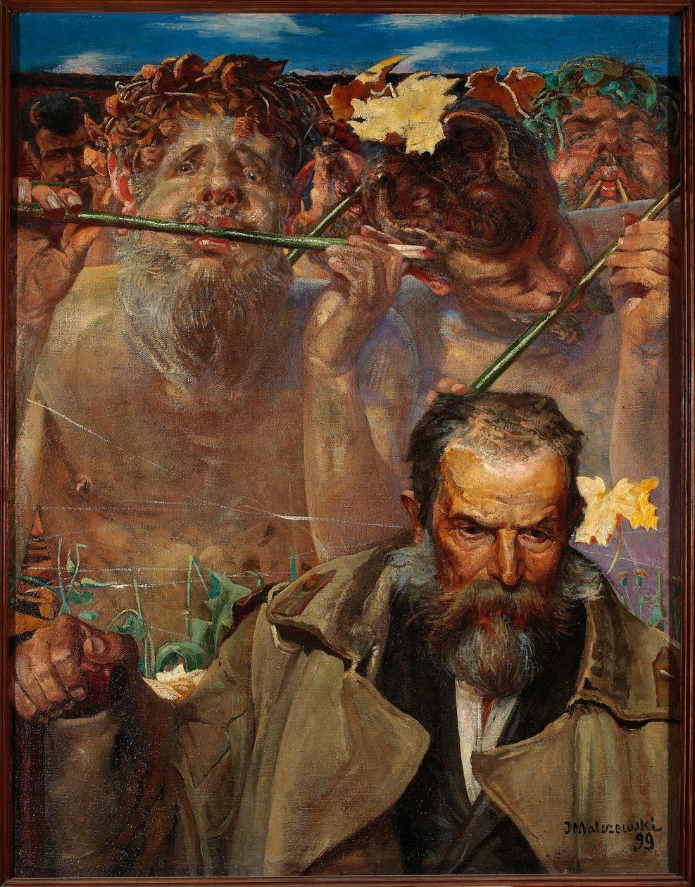 Storia di una canzone - Ritratto di Adam Asnyk da Jacek Malczewski