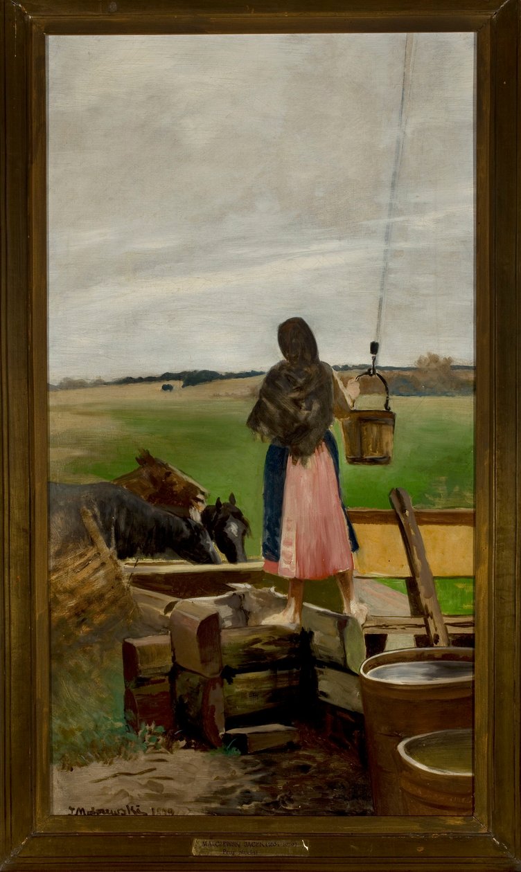 Ragazza al pozzo da Jacek Malczewski
