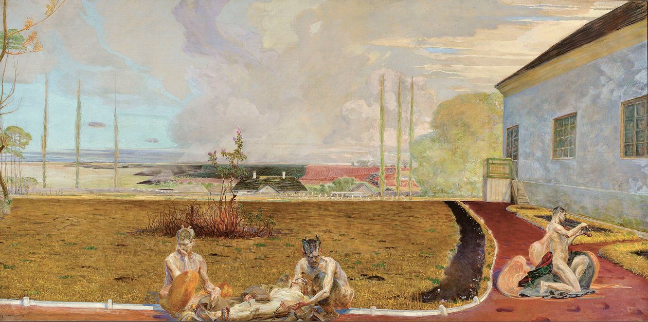 La mia anima, dal ciclo «La mia vita» da Jacek Malczewski
