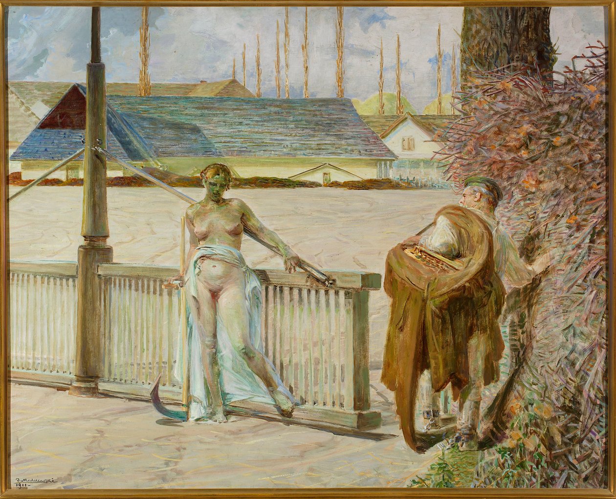 La mia vita - parte destra del trittico da Jacek Malczewski