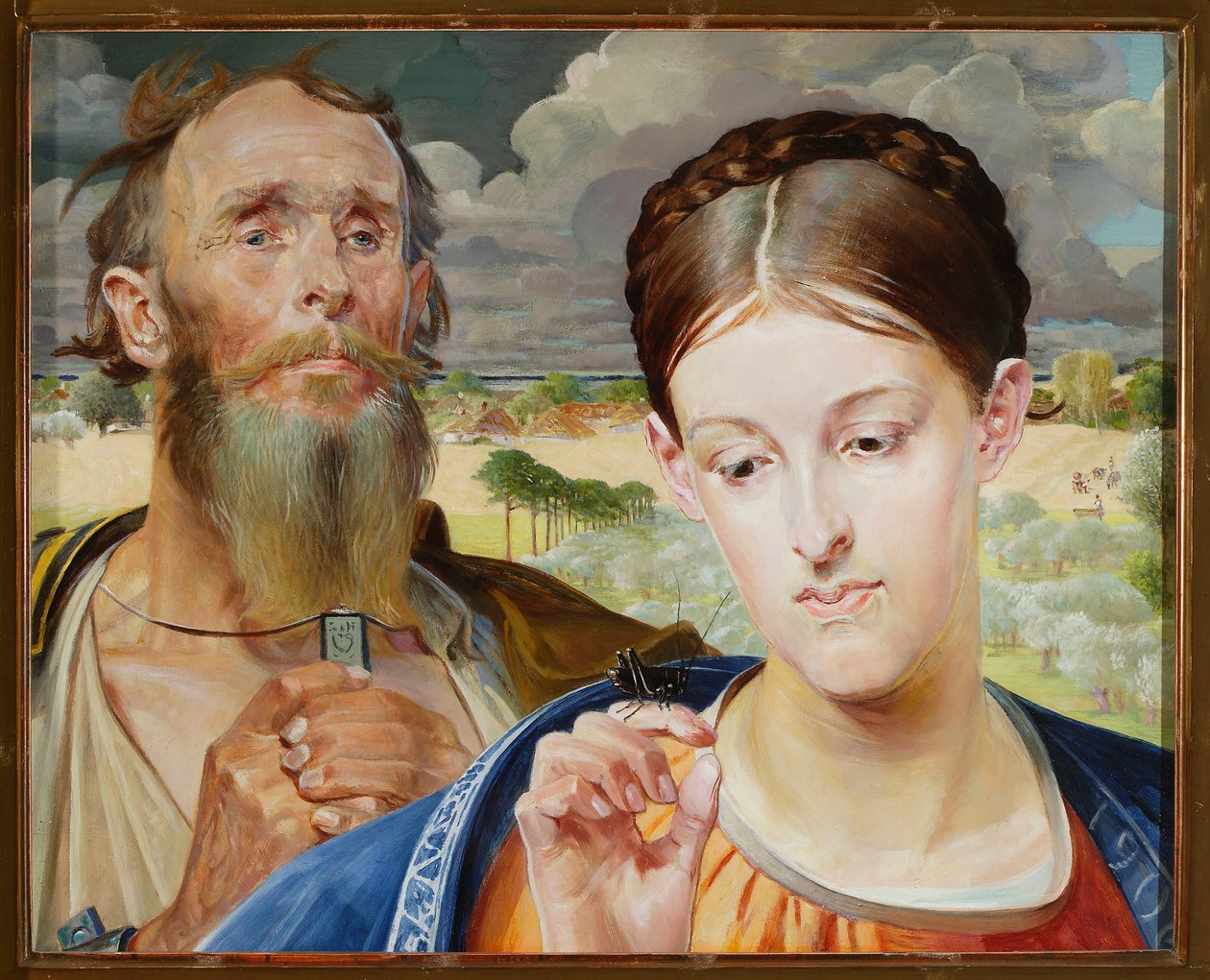 Musica - ala sinistra del trittico da Jacek Malczewski