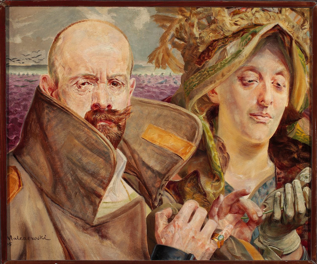 Primula - Autoritratto con la moglie da Jacek Malczewski