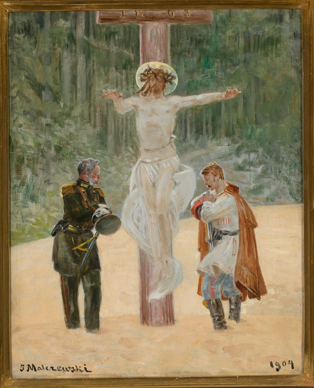 La riconciliazione (Scena simbolica della rivolta del 1863) da Jacek Malczewski