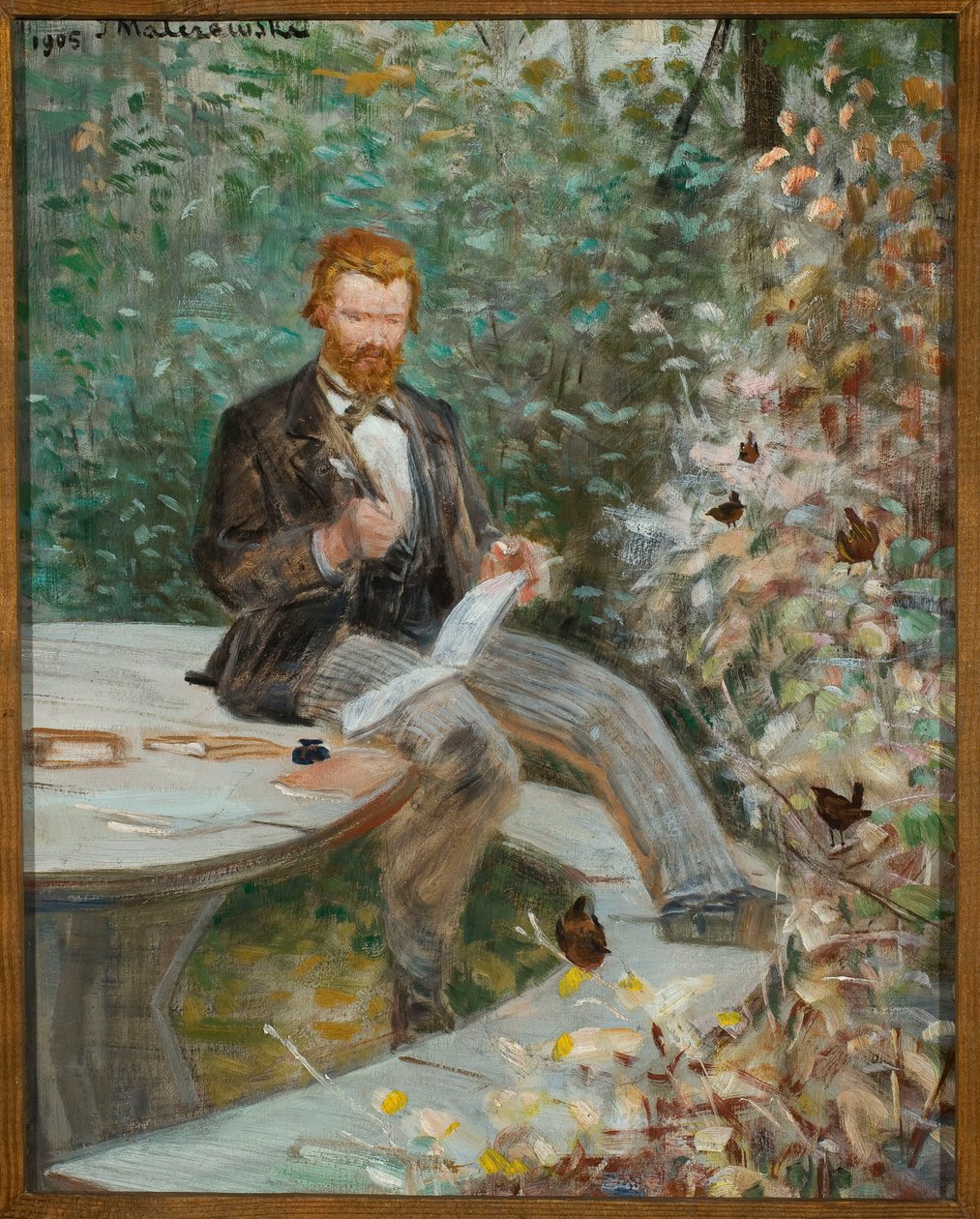 Ritratto di Adolf Dygasiński da Jacek Malczewski