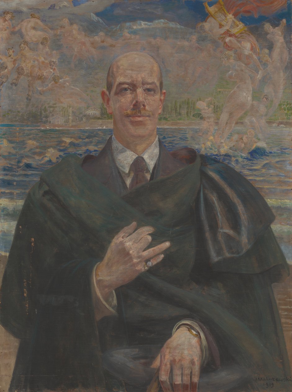 Ritratto di Alfred Biesiadecki da Jacek Malczewski