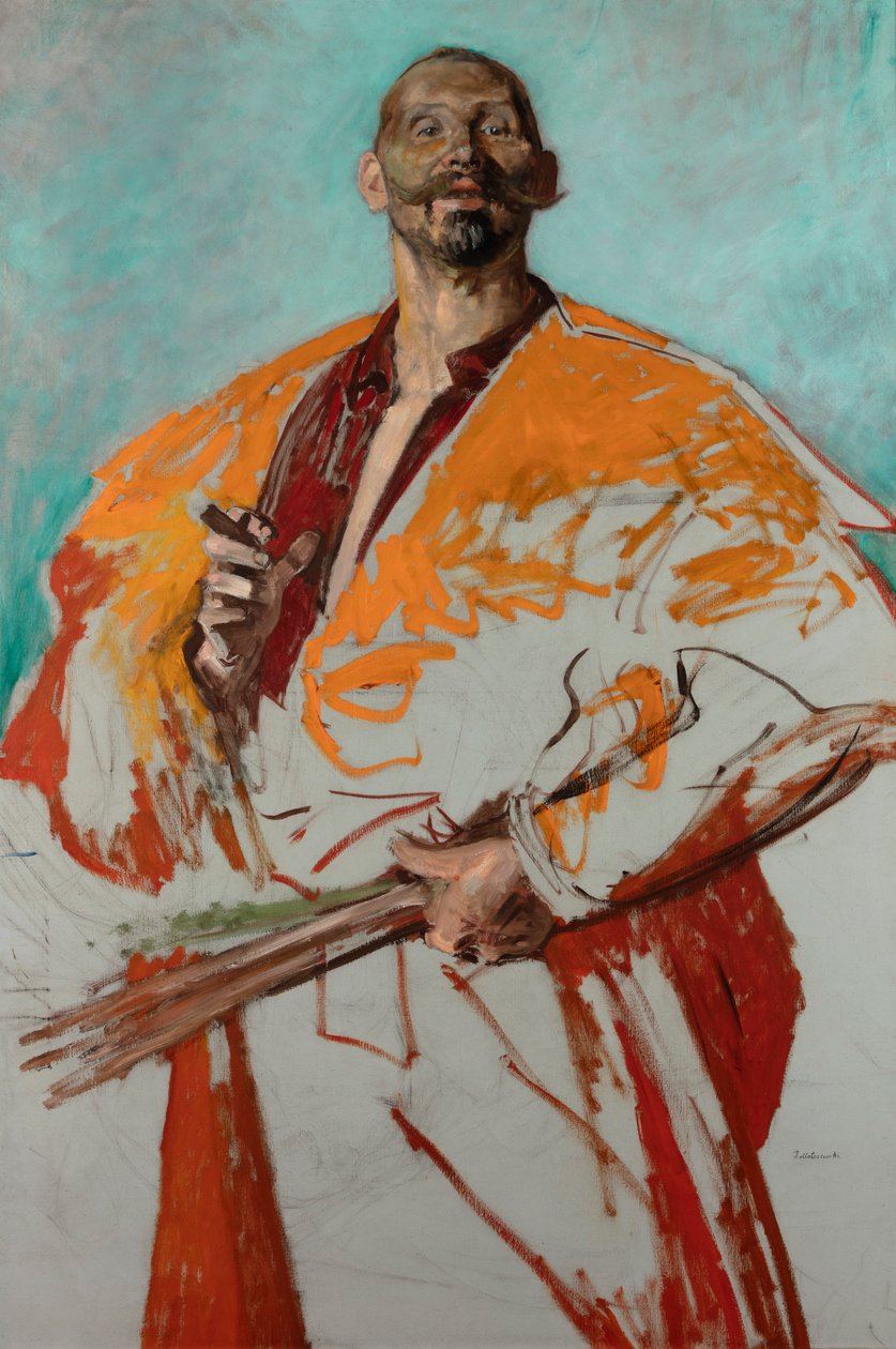 Ritratto di Leon Wyczółkowski da Jacek Malczewski