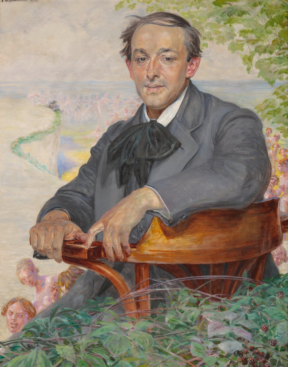 Ritratto di Marcin Samlicki da Jacek Malczewski