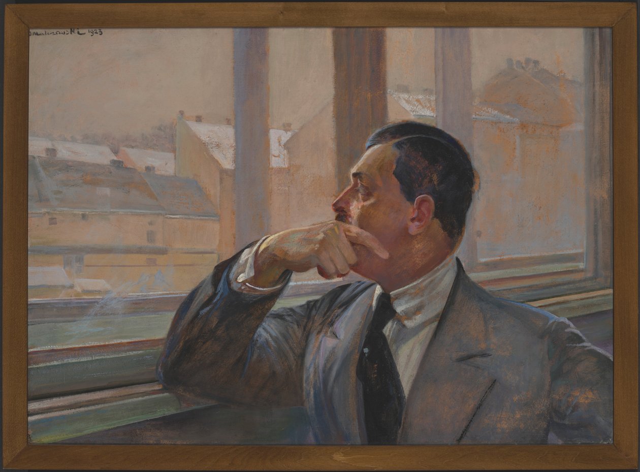 Ritratto di Mieczysław Gąsecki da Jacek Malczewski