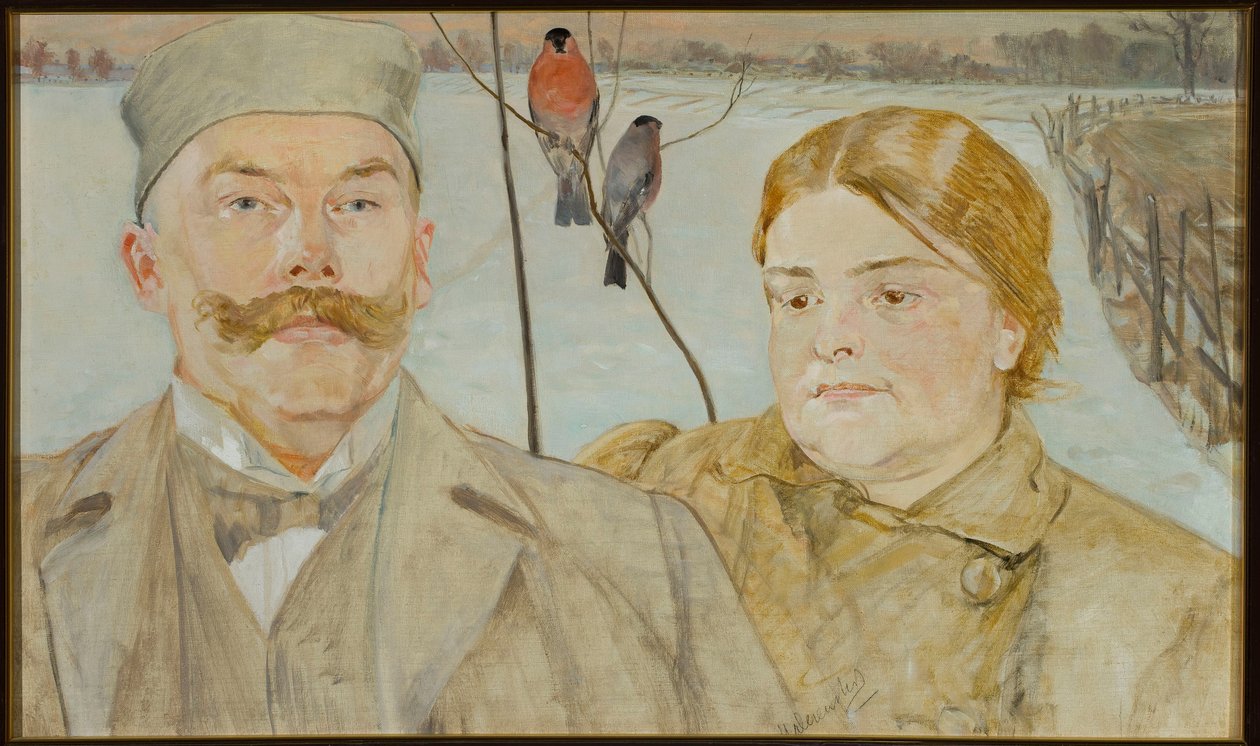 Ritratto di Wacław e Helena Karczewski da Jacek Malczewski