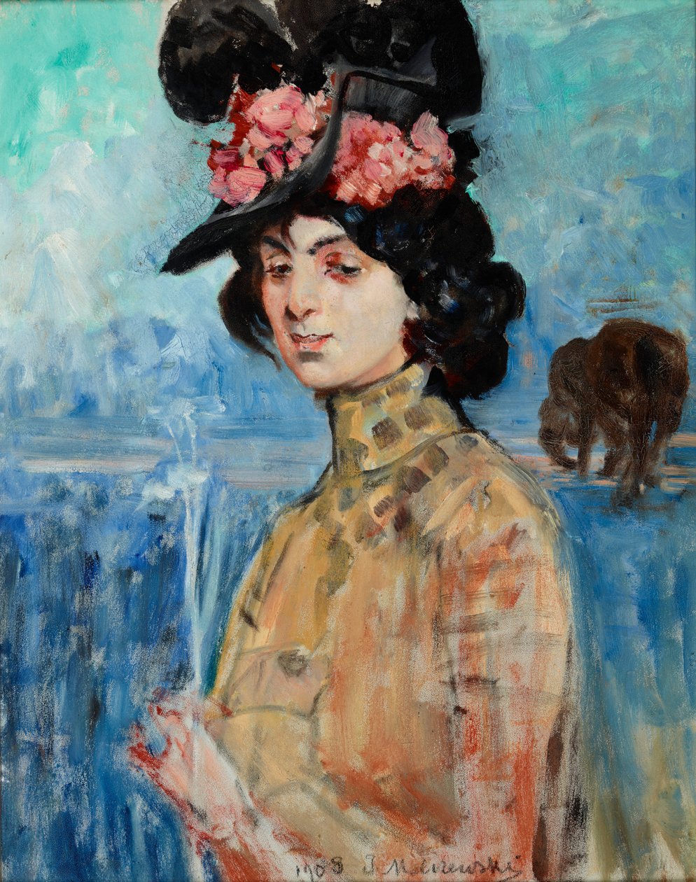 Ritratto di Zofia Atteslander da Jacek Malczewski