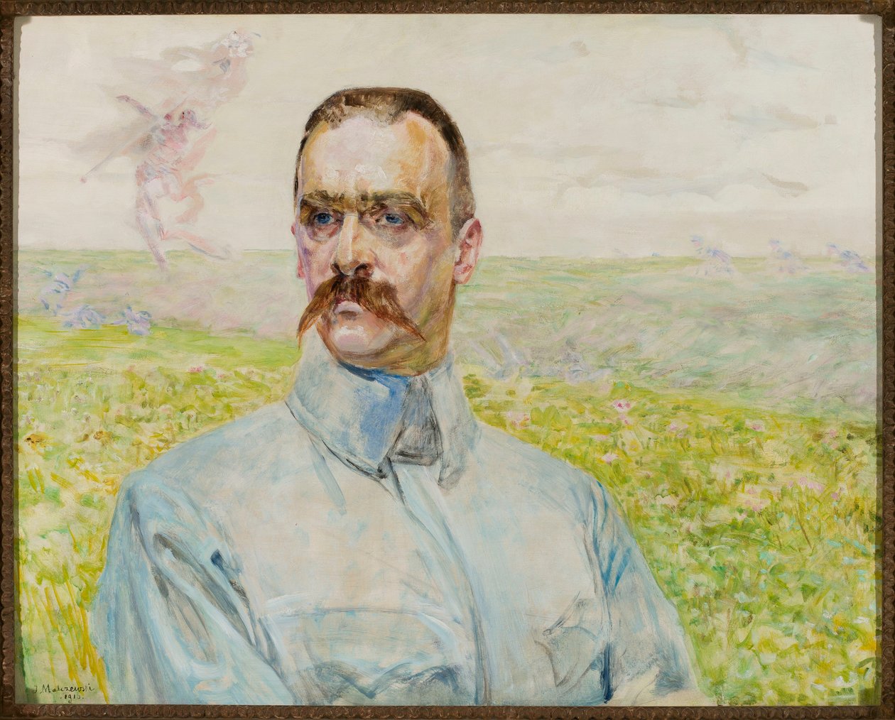 Ritratto del brigadiere Józef Piłsudski da Jacek Malczewski