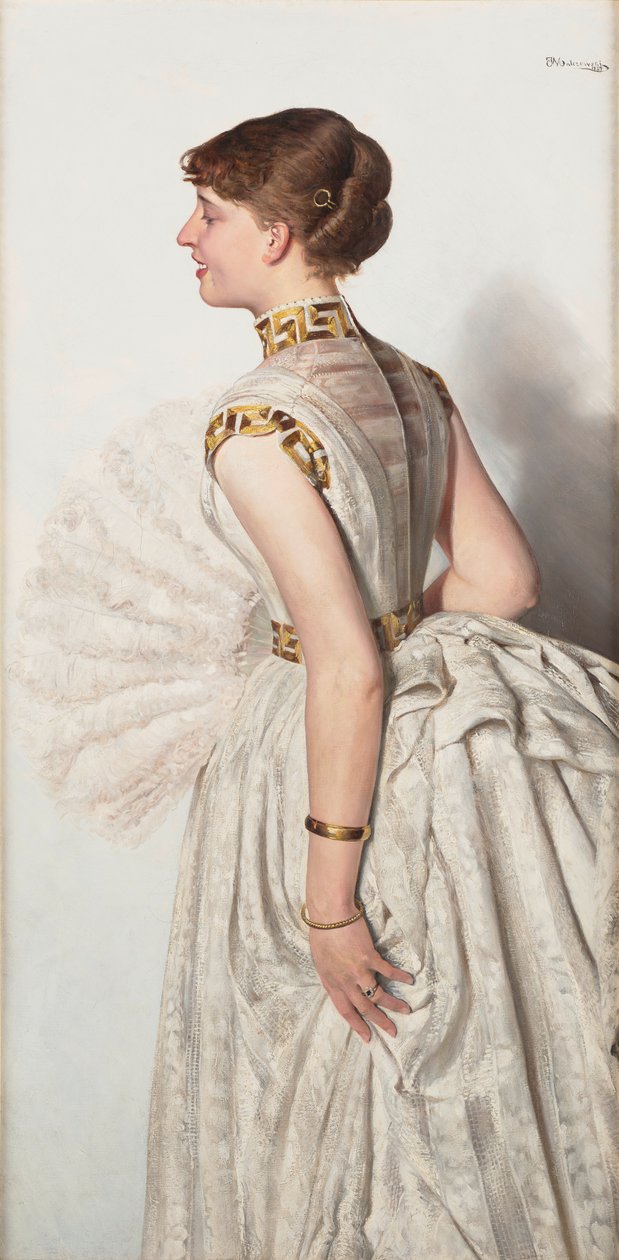 Ritratto della fidanzata da Jacek Malczewski