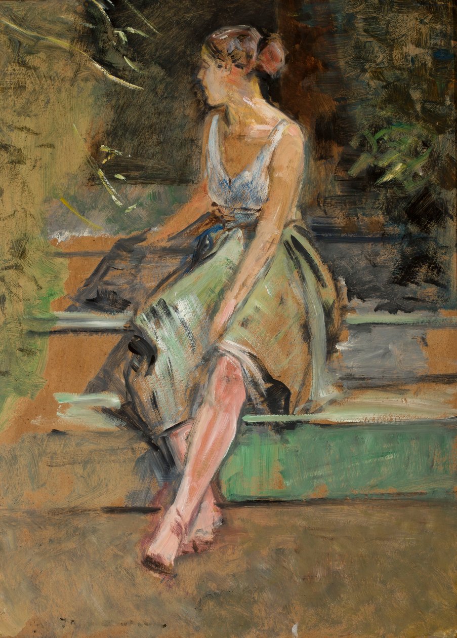 Studio di una ragazza da Jacek Malczewski