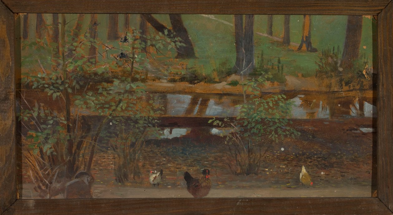 Vista dello stagno da Jacek Malczewski
