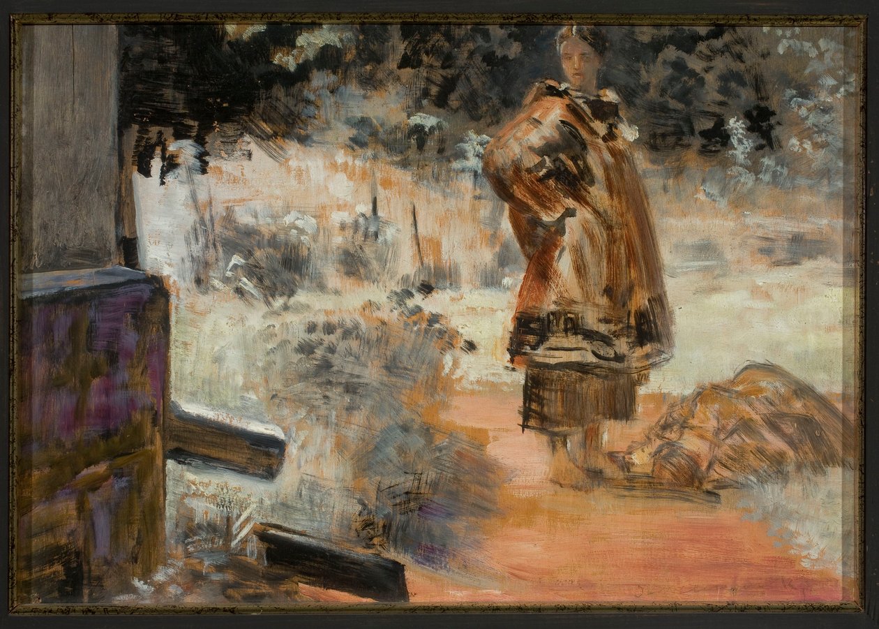 Il pozzo avvelenato, bozzetto da Jacek Malczewski