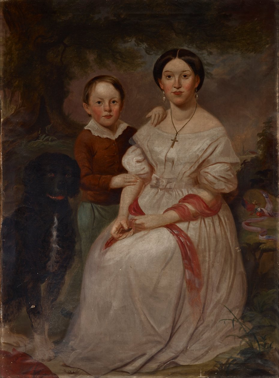 Ritratto di Sarah Elizabeth Morrison e Samuel Morrison da Jacob Cox