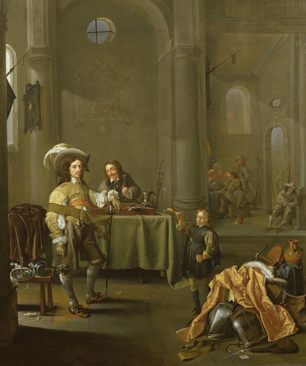 La Celebrazione della liberazione di una cattedrale da parte della Milizia Olandese da Jacob Duck