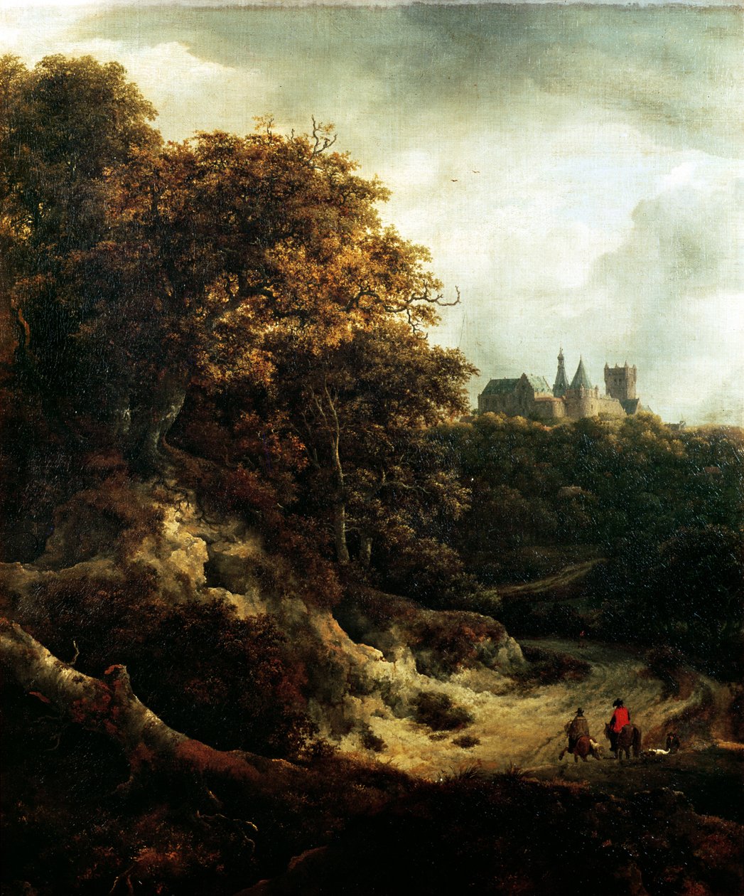 Castello di Bentheim da Jacob van Ruisdael