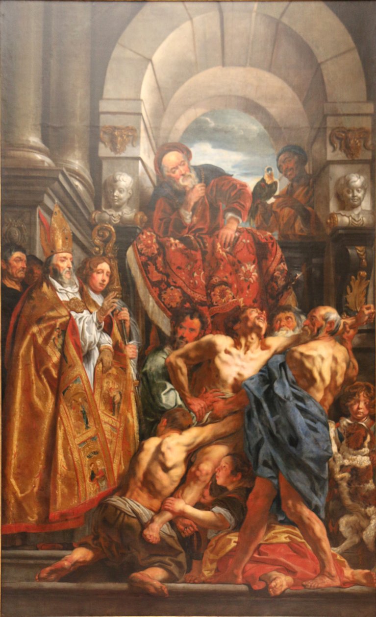 San Martino guarisce un indemoniato da Jacob Jordaens