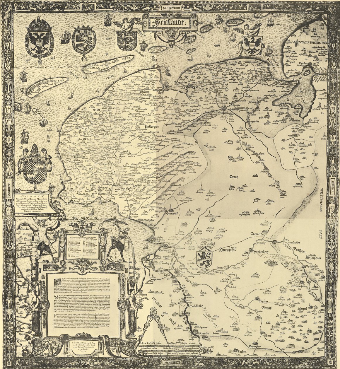 Jacob van Deventer - Frieslandt da Jacob van Deventer