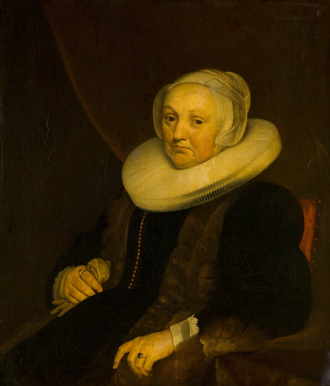 Ritratto di una signora da Jacob van Loo