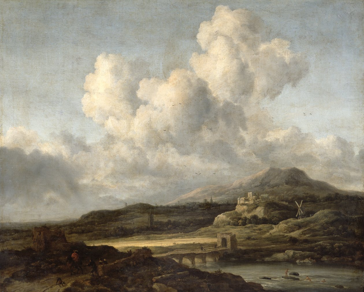 Paesaggio soleggiato da Jacob van Ruisdael
