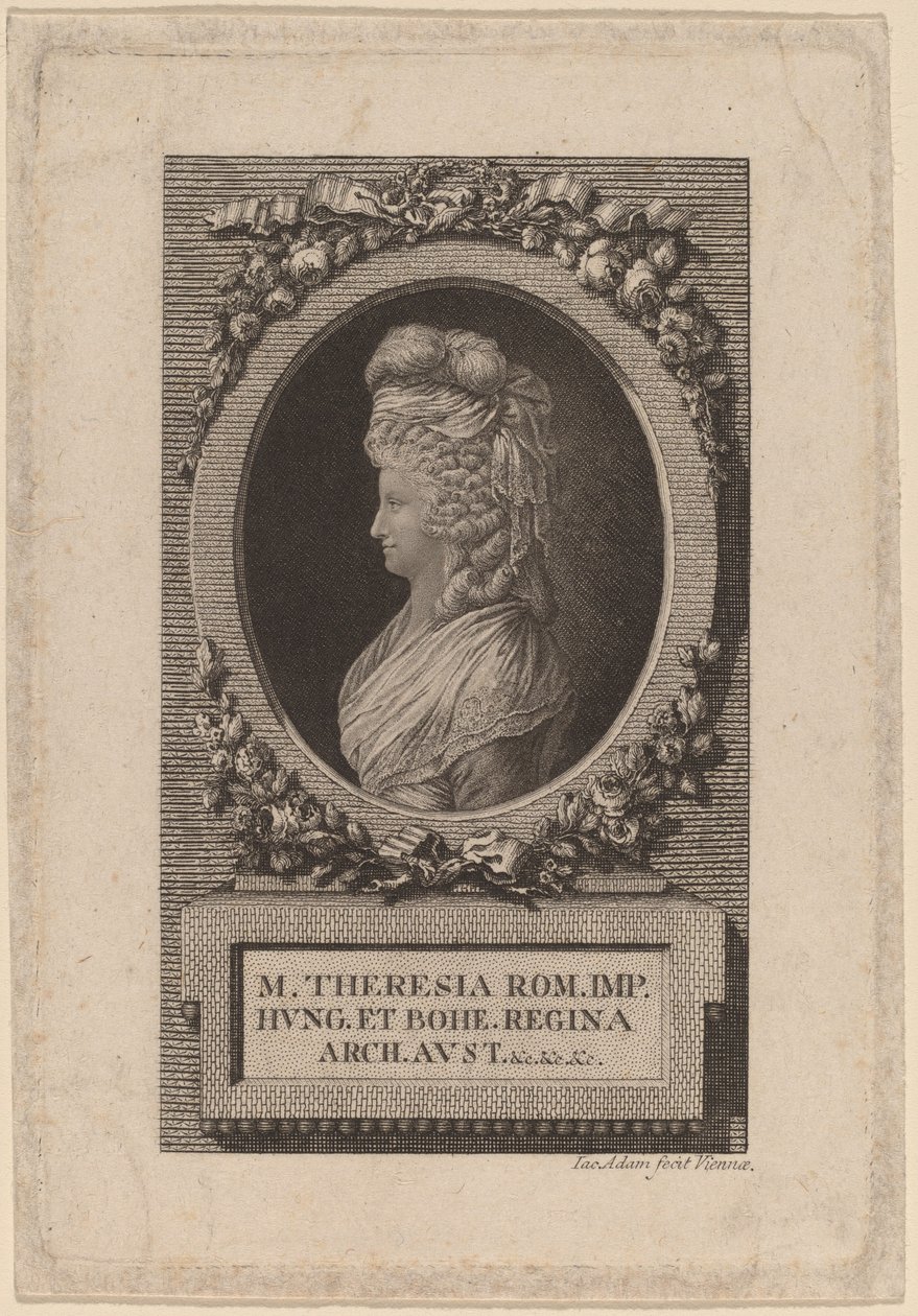 Maria Teresa, Imperatrice del Sacro Romano Impero da Jacob Adam