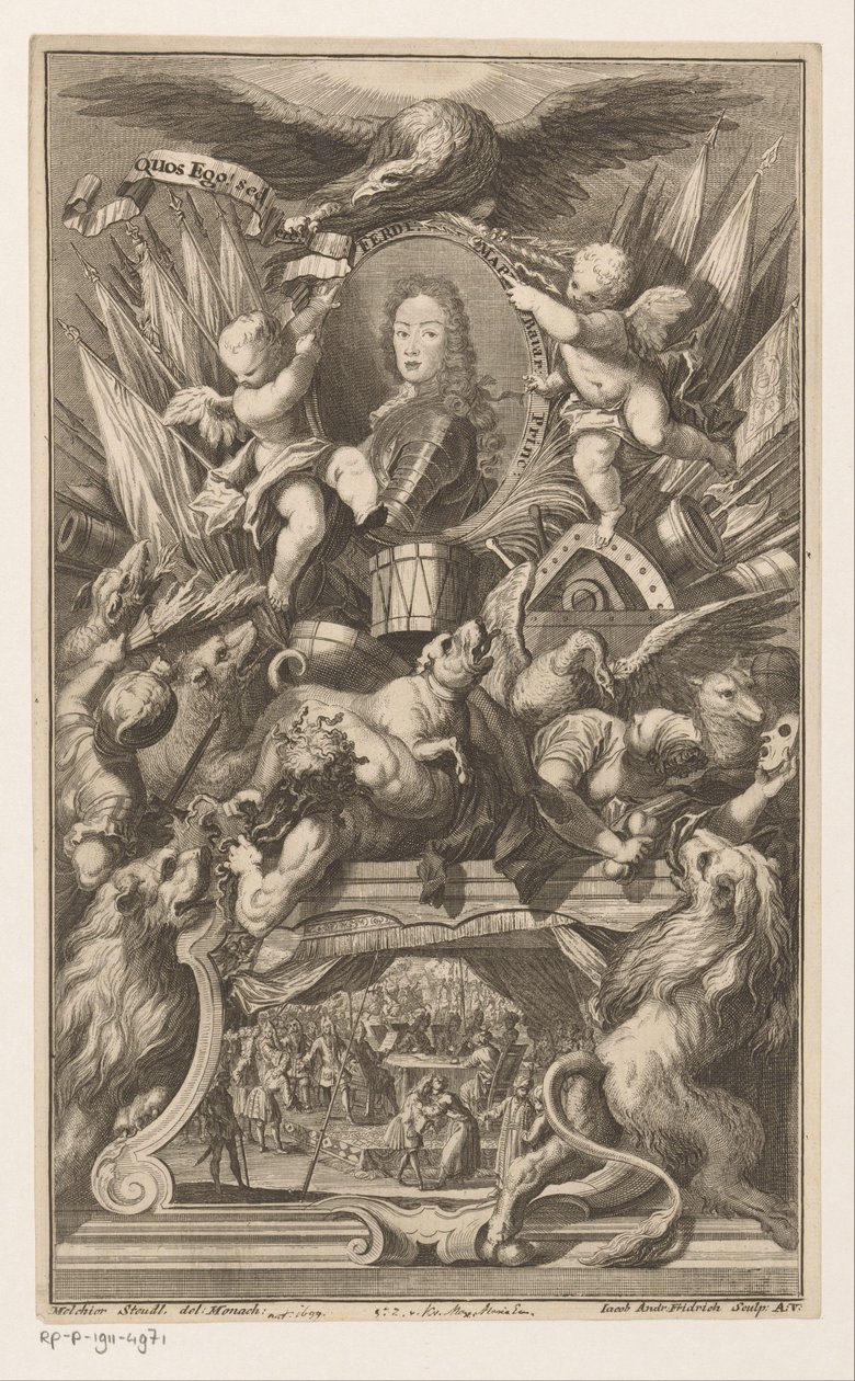 Ritratto di Ferdinando di Baviera da Jacob Andreas Fridrich (I)