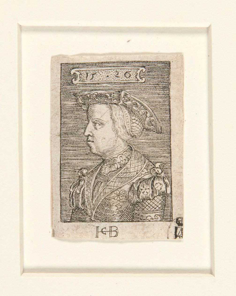 Claudia, regina di Francia, figlia di Luigi XII di Francia e Anna di Bretagna, moglie di Francesco I da Jacob Binck