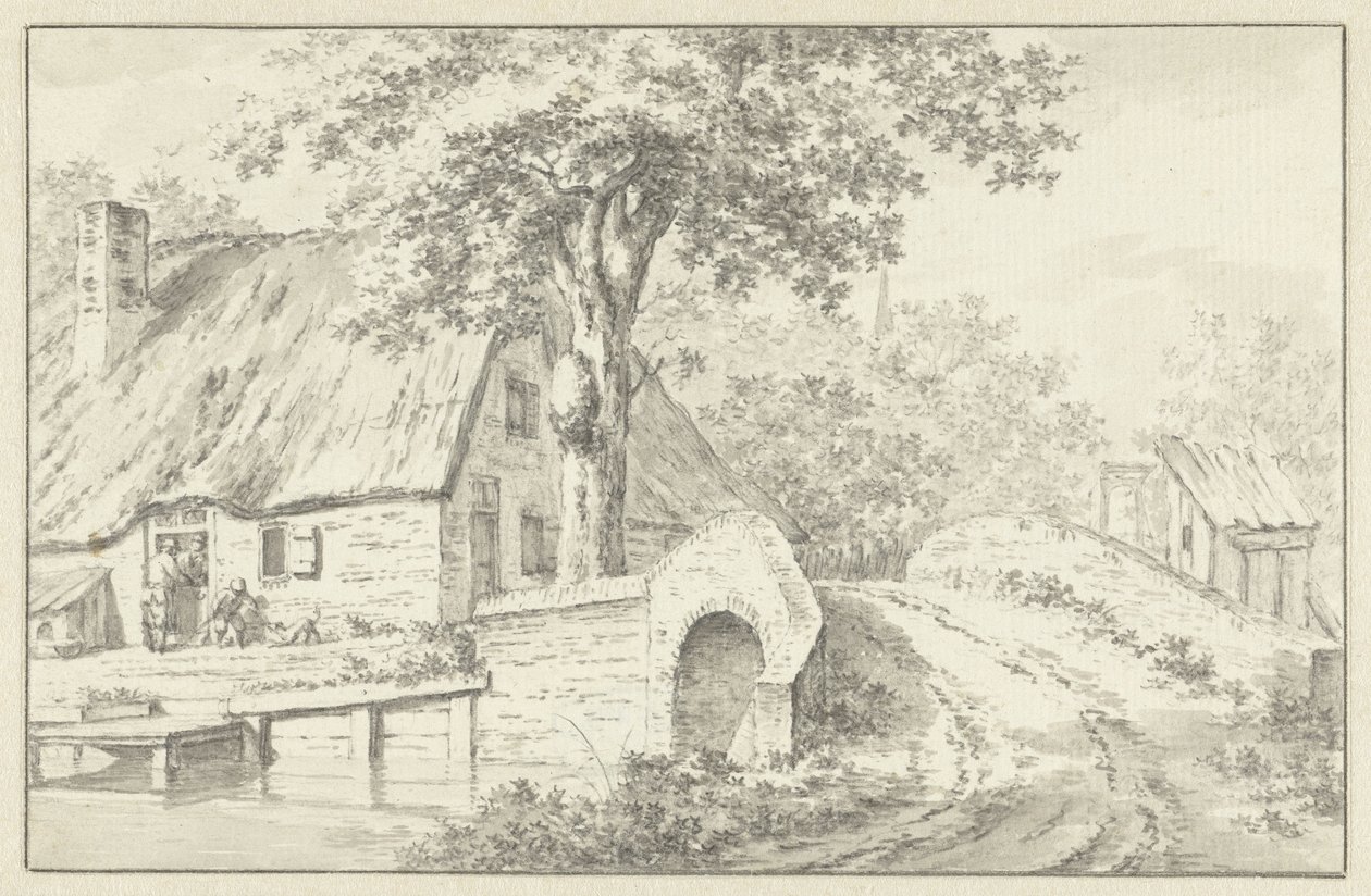 Veduta del villaggio da Jacob  Cats