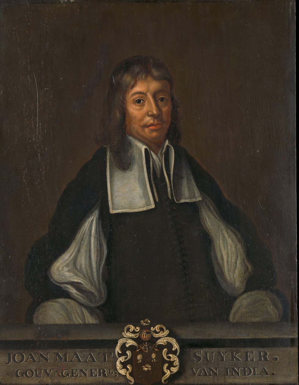 Ritratto di Joan Maetsuyker, Governatore Generale delle Indie Orientali Olandesi da Jacob Coeman (copy after)
