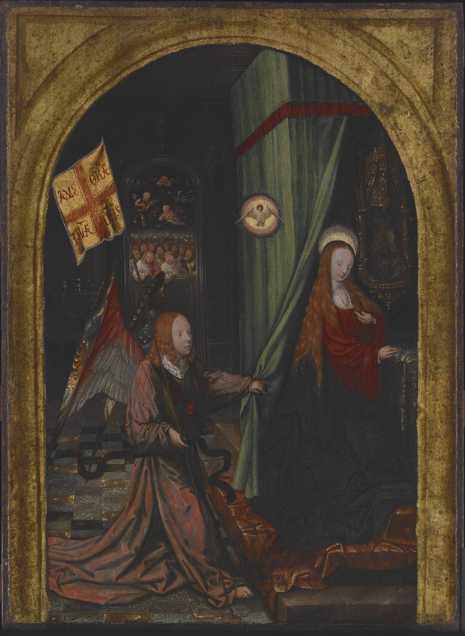 Annunciazione, c.1508 da Jacob Cornelisz van Oostsanen