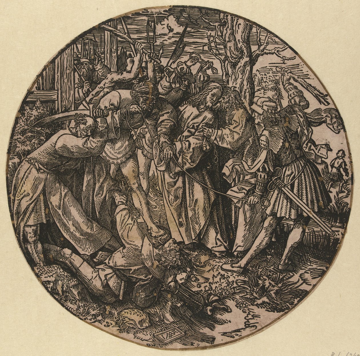 Il bacio di Giuda da Jacob Cornelisz van Oostsanen