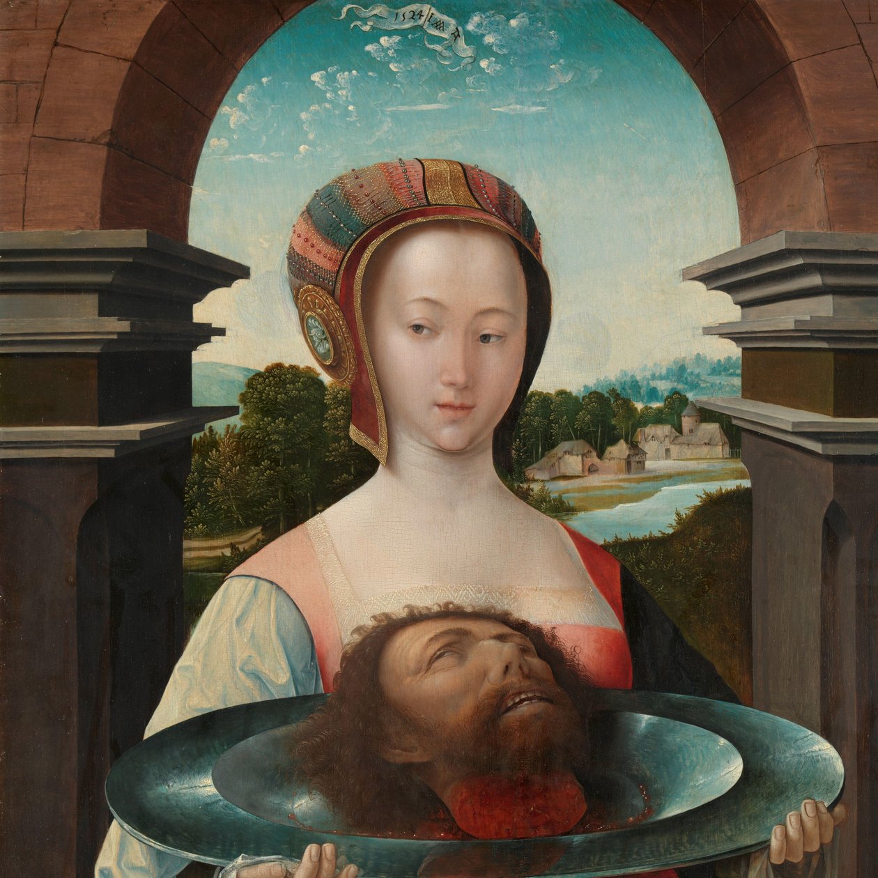 Salomè con la testa di Giovanni Battista da Jacob Cornelisz van Oostsanen