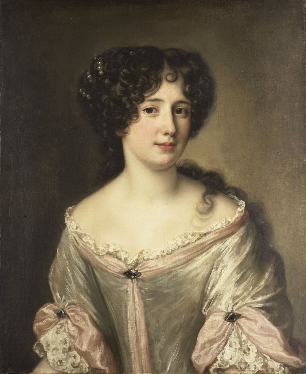 Olandese: Ritratto della duchessa Maria Mancini Colonna (1646-1699) Ritratto di Maria Mancini Colonna (1639-1715) da Jacob Ferdinand Voet