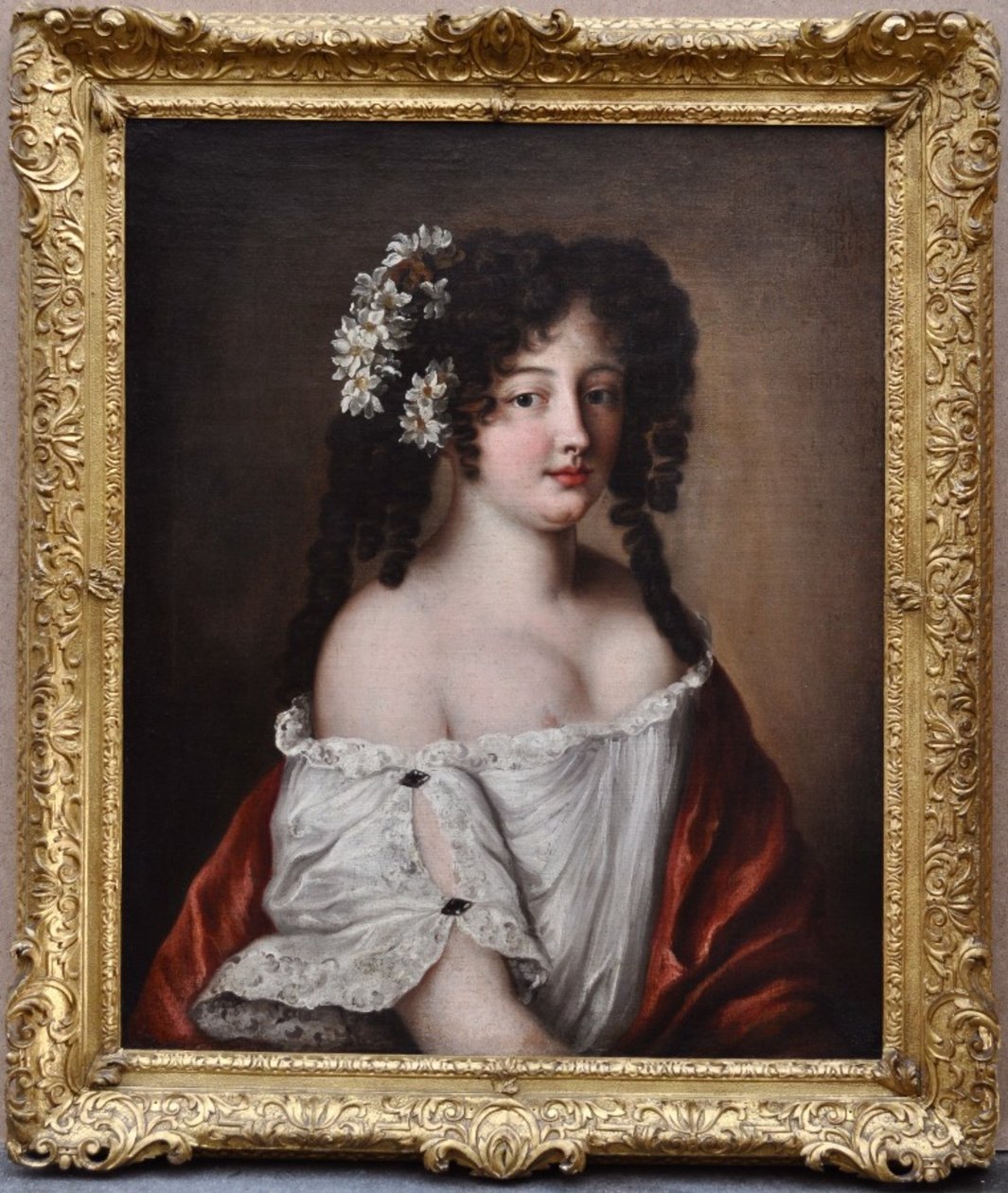 Ritratto di Diane-Gabrielle Damas de Thianges Mancini da Jacob Ferdinand Voet