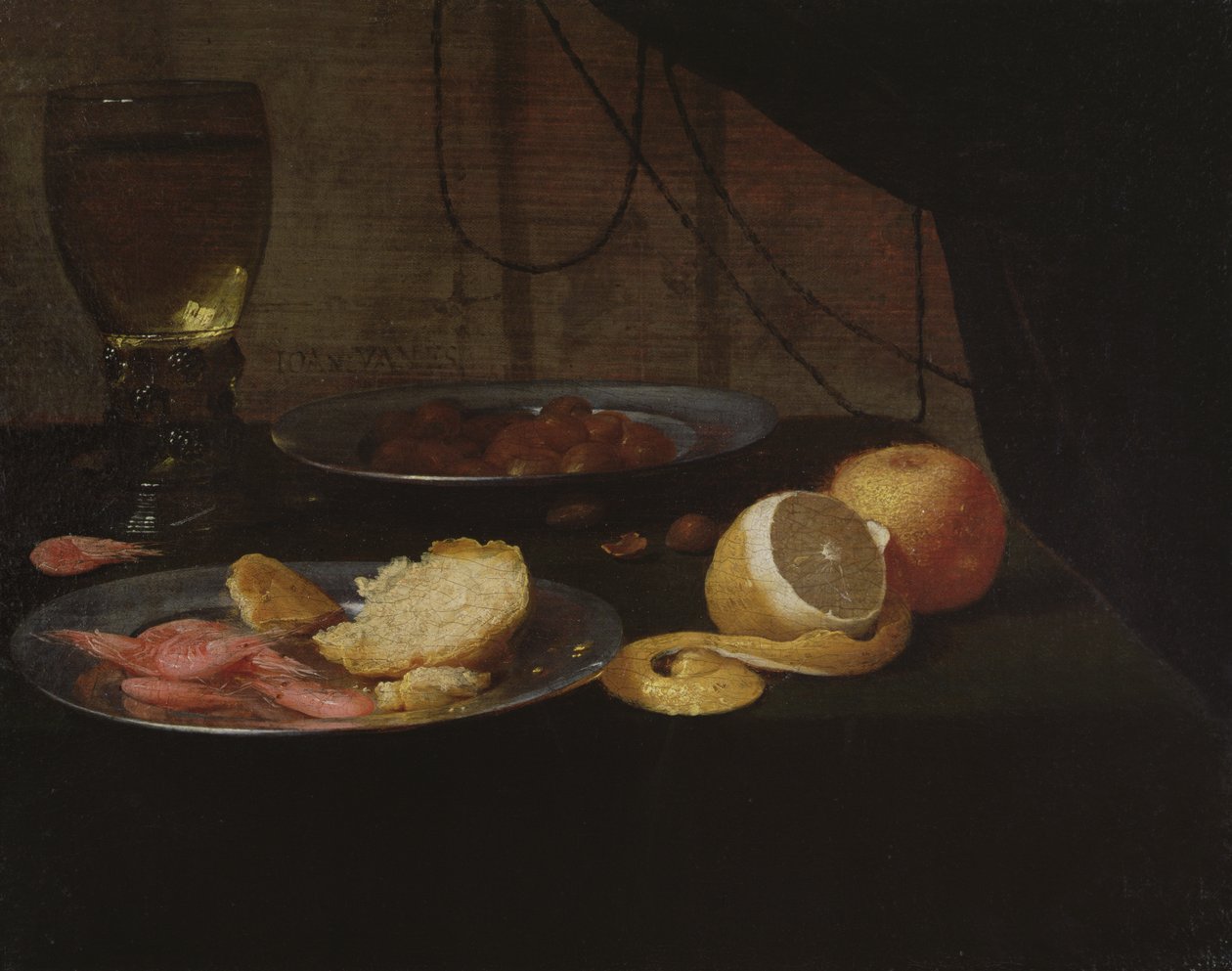 Natura morta con limone da Jacob  Foppens van Es