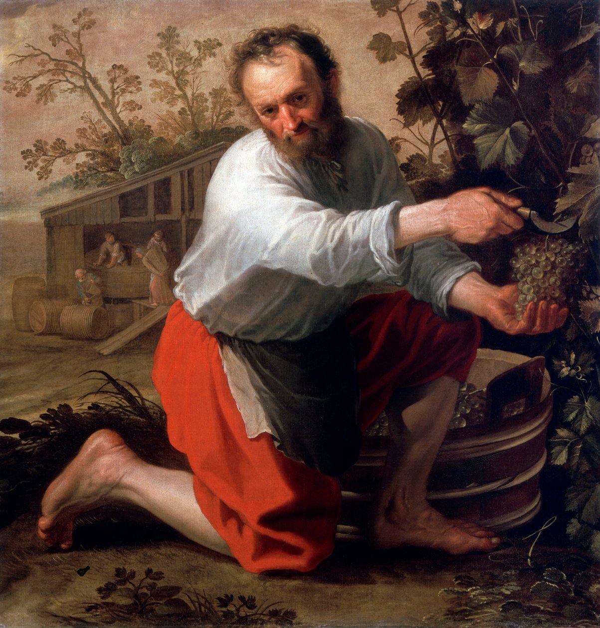 Viticoltore, 1628 da Jacob Gerritsz Cuyp