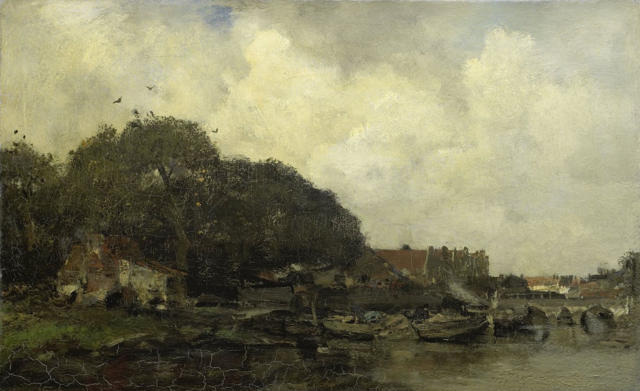 Vista sul porto da Jacob Henricus or Hendricus Maris