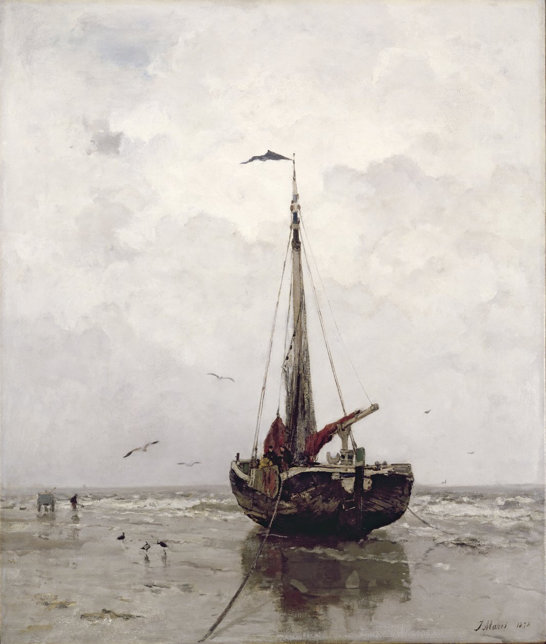 La barca da pesca da Jacob Henricus or Hendricus Maris