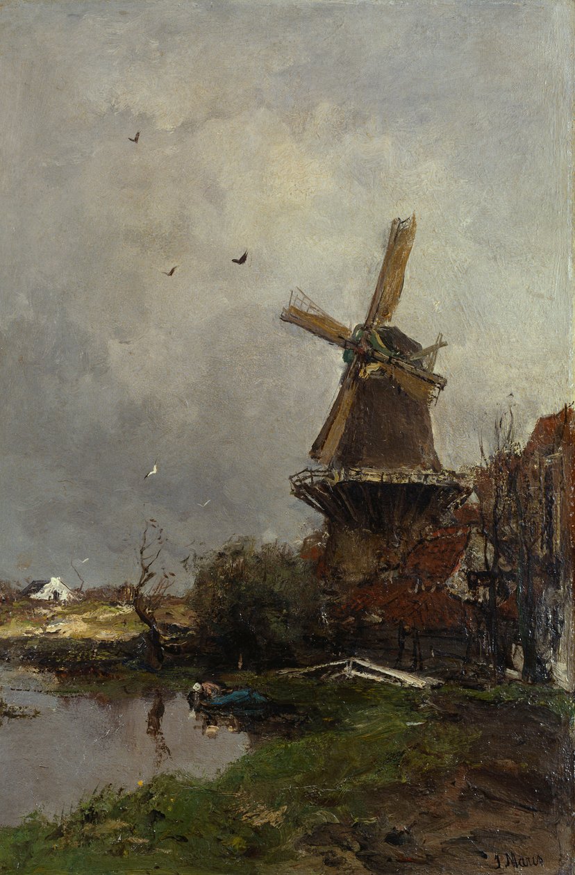 Mulino a vento da Jacob Henricus or Hendricus Maris