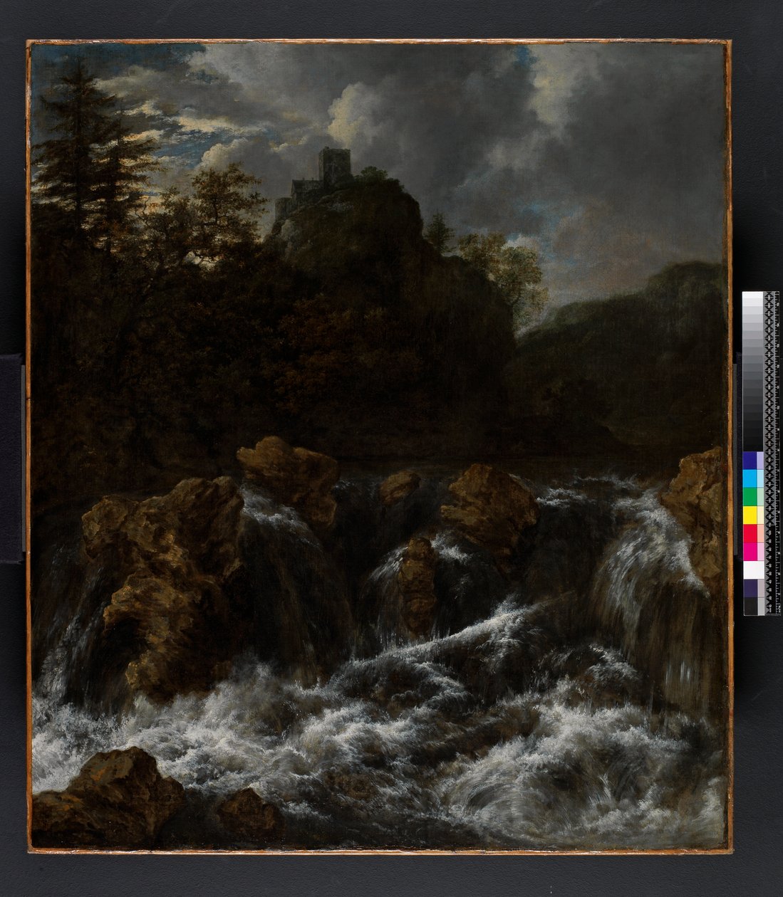 Paesaggio con cascata da Jacob van Ruisdael