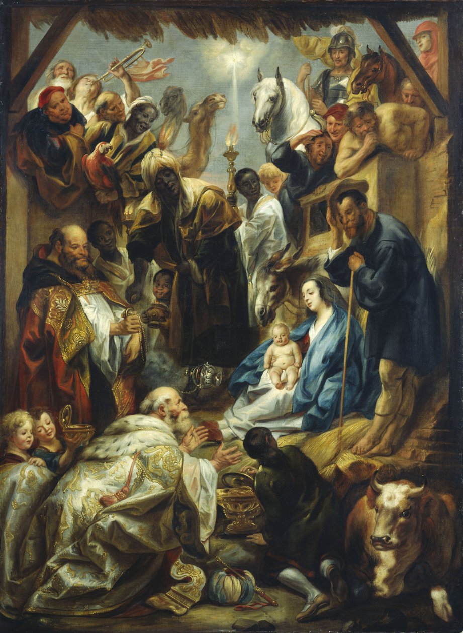 Adorazione dei Re da Jacob Jordaens